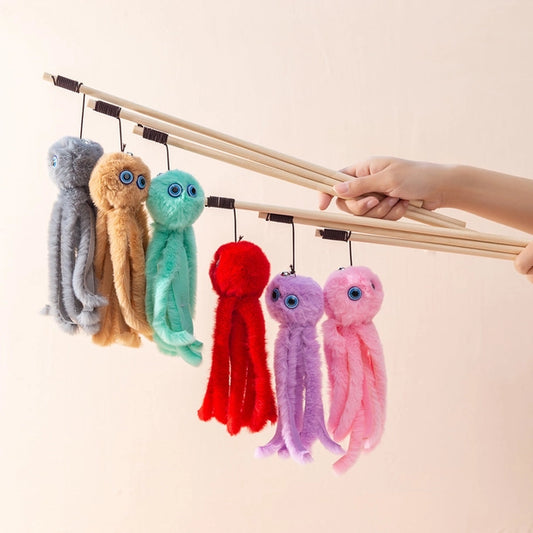 Moo - Octopus Cat Teaser Wand